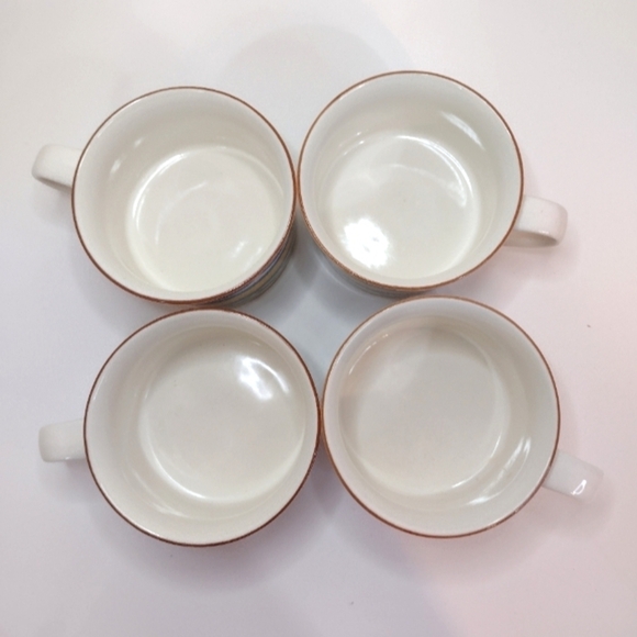 MIKASA in taglio CAA81 ALGARVE  set of 4 té/ coffee cups - Picture 4 of 9